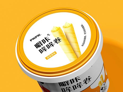 噼咔哞哞卷 丨 食品包装设计