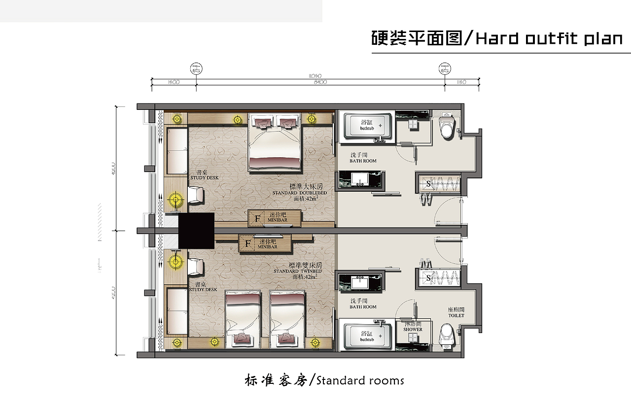《粹》——艺术酒店工装设计方案（图ZODA2NDYzMzI=） - 家装设计 - 站酷设计师问题少nv原创素材 - 站酷ZCOOL