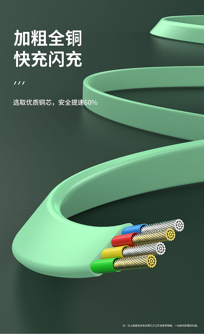 一拖三伸缩数据线渲染+详情（图ZMjg3NzcxNTI0） - 其他三维 - 站酷设计师小6666原创素材 - 站酷ZCOOL