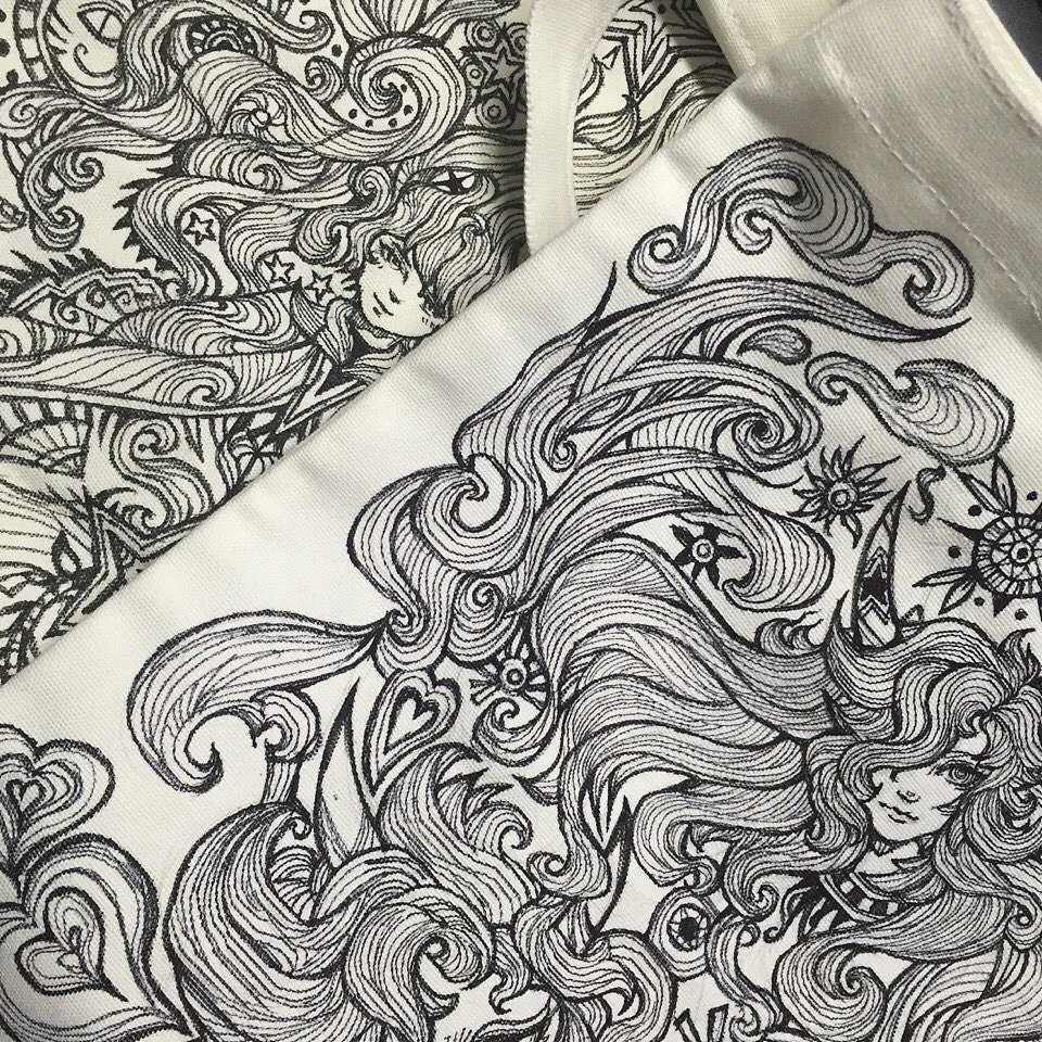 自己练习兼放松时做的一些布袋卡片和笔记本（图ZODA5NTYxMzY=） - 艺术插画 - 站酷设计师starkiller原创素材 - 站酷ZCOOL