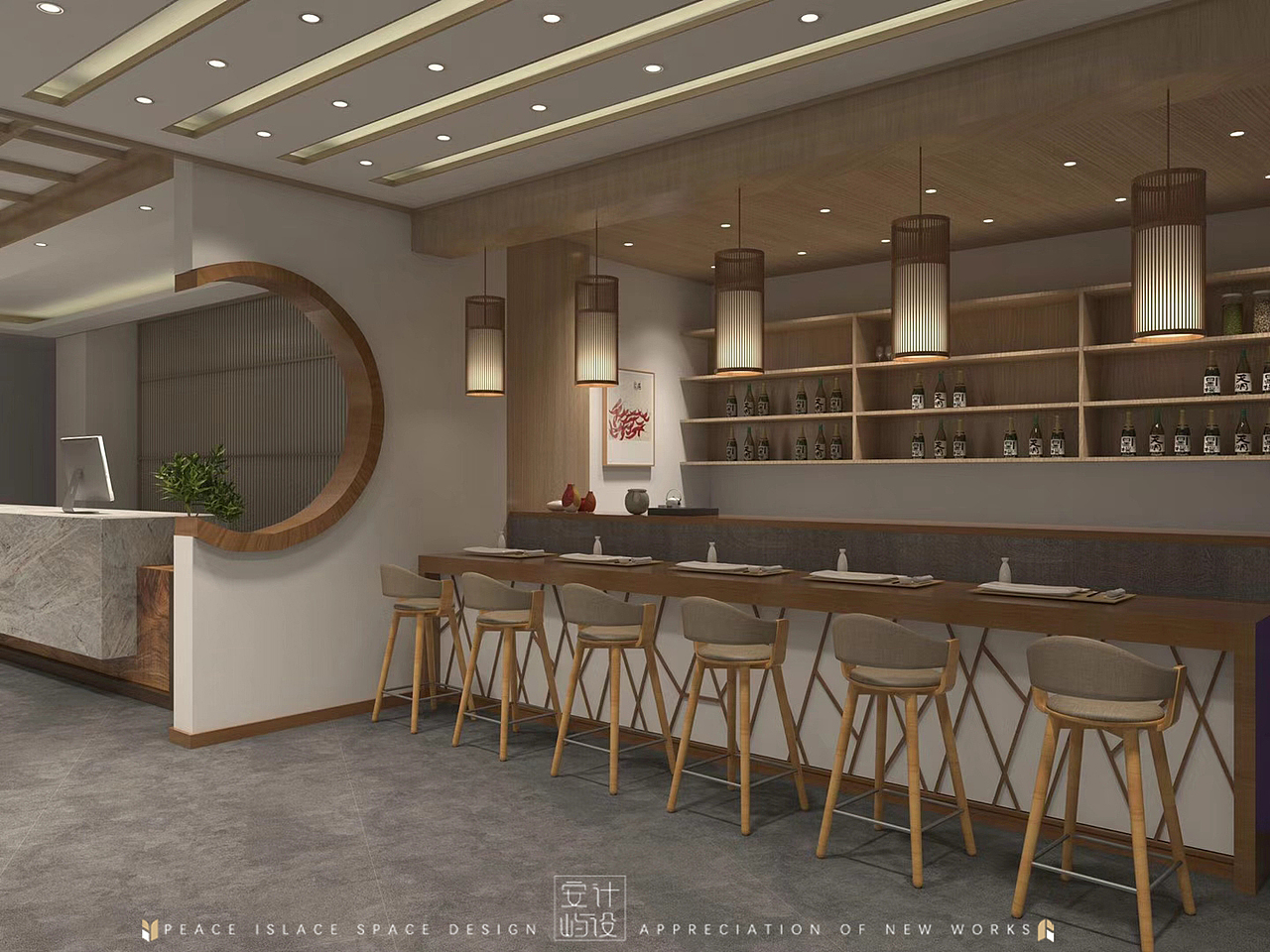 600平-日式餐饮表现