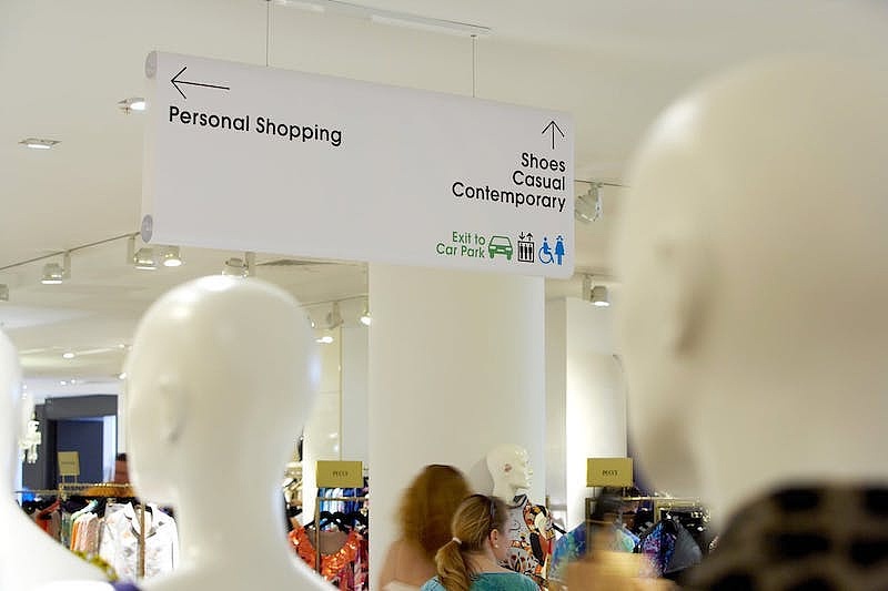 导视设计赏析-Selfridges商场（图ZMjAzMTk3MTg4） - 商业空间设计 - 站酷设计师小羊760原创素材 - 站酷ZCOOL