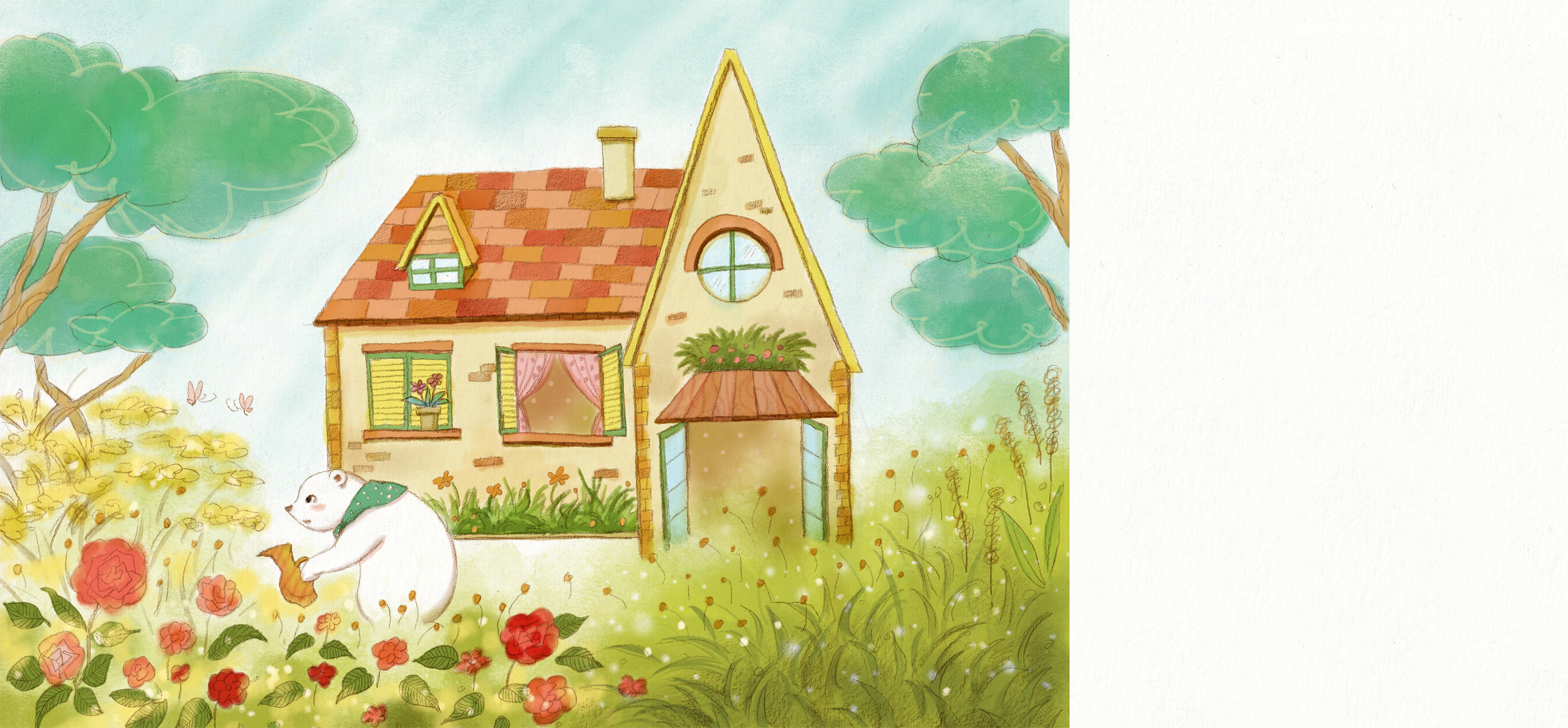 儿童绘本《比格的婚礼》第一弹|插画|儿童插画|一本墨晗 - 原创作品