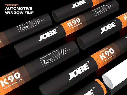JOBE K90玻璃膜&UFC·TPU隐形车衣包装设计(美标)
