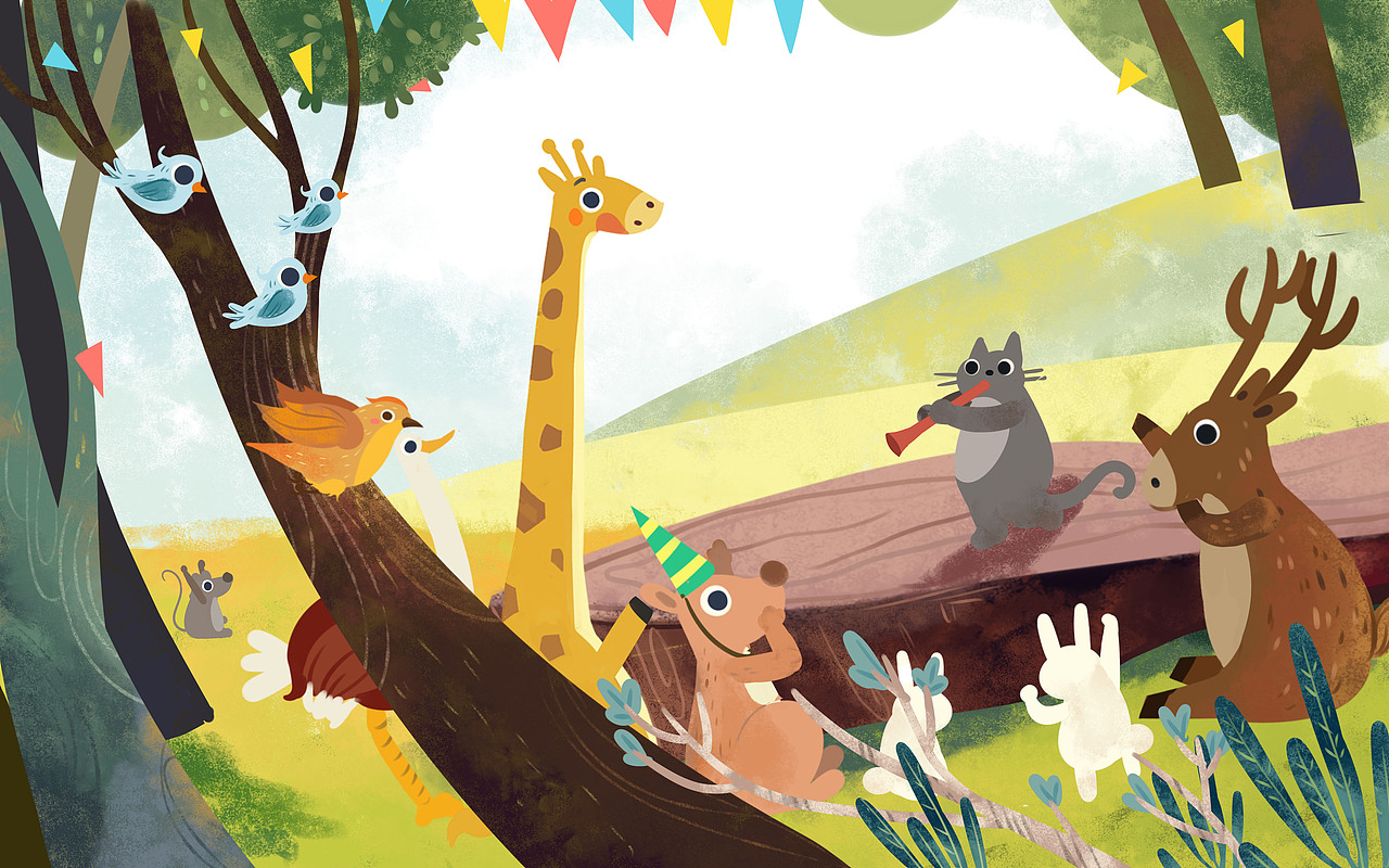 森林音乐会1-6   商业作品关注私信版权上海/插画师/9年前/1605浏览