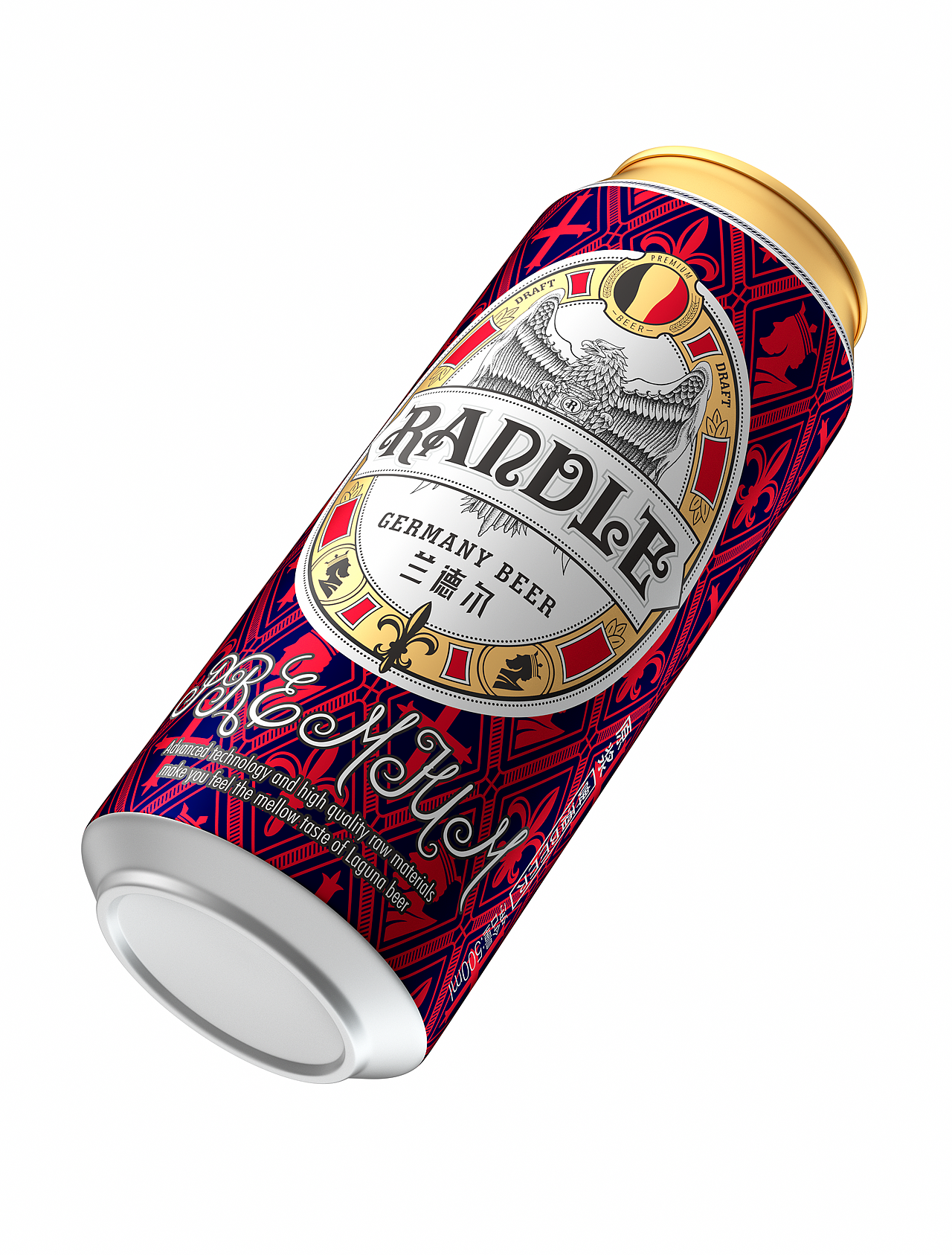 博创/RANDLE啤酒包装:现代与复古的邂逅