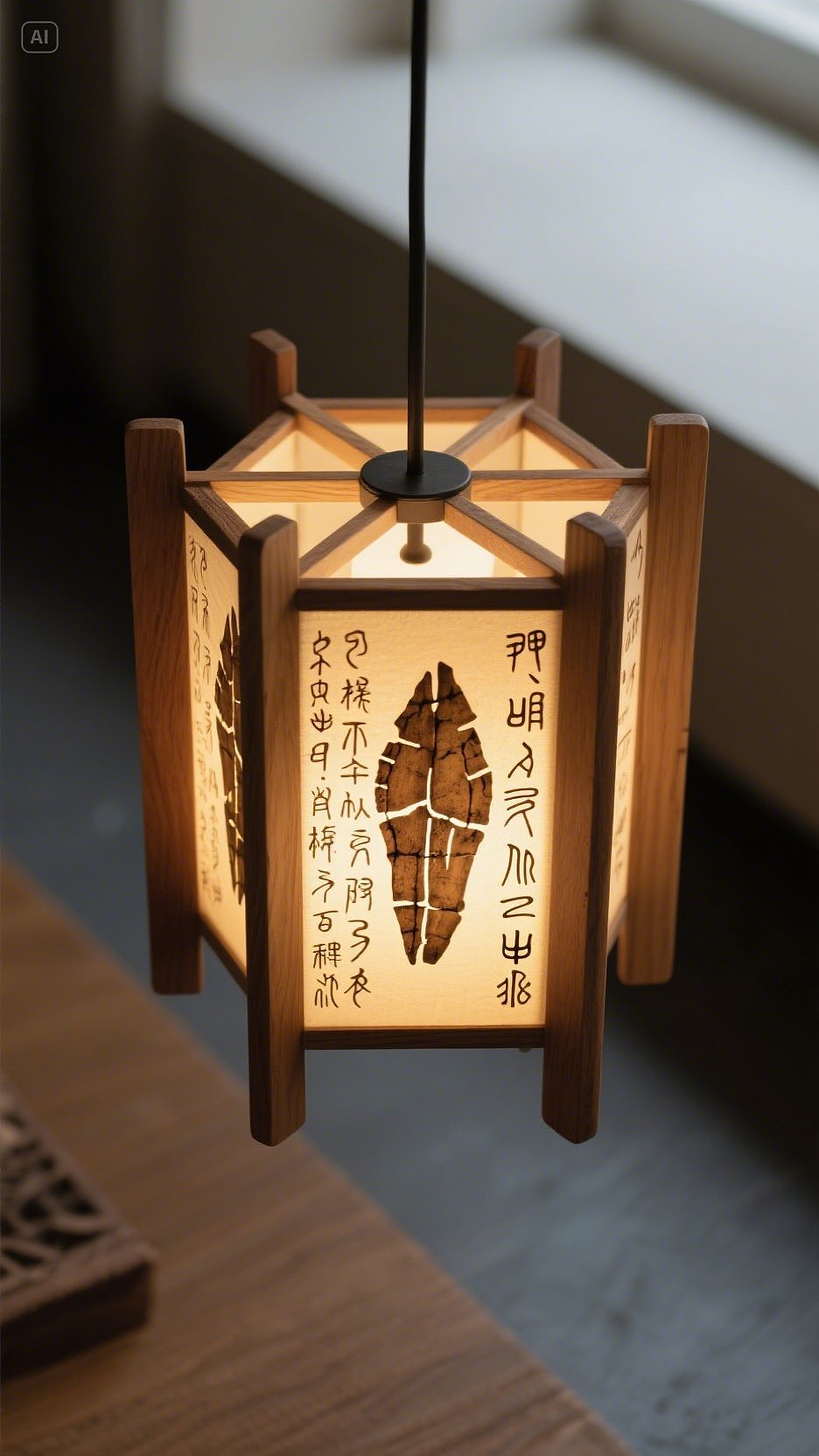 当甲骨文变成灯（图ZMzg5OTY4ODI4） - 生活用品 - 站酷设计师布拉磨的小毛驴原创素材 - 站酷ZCOOL