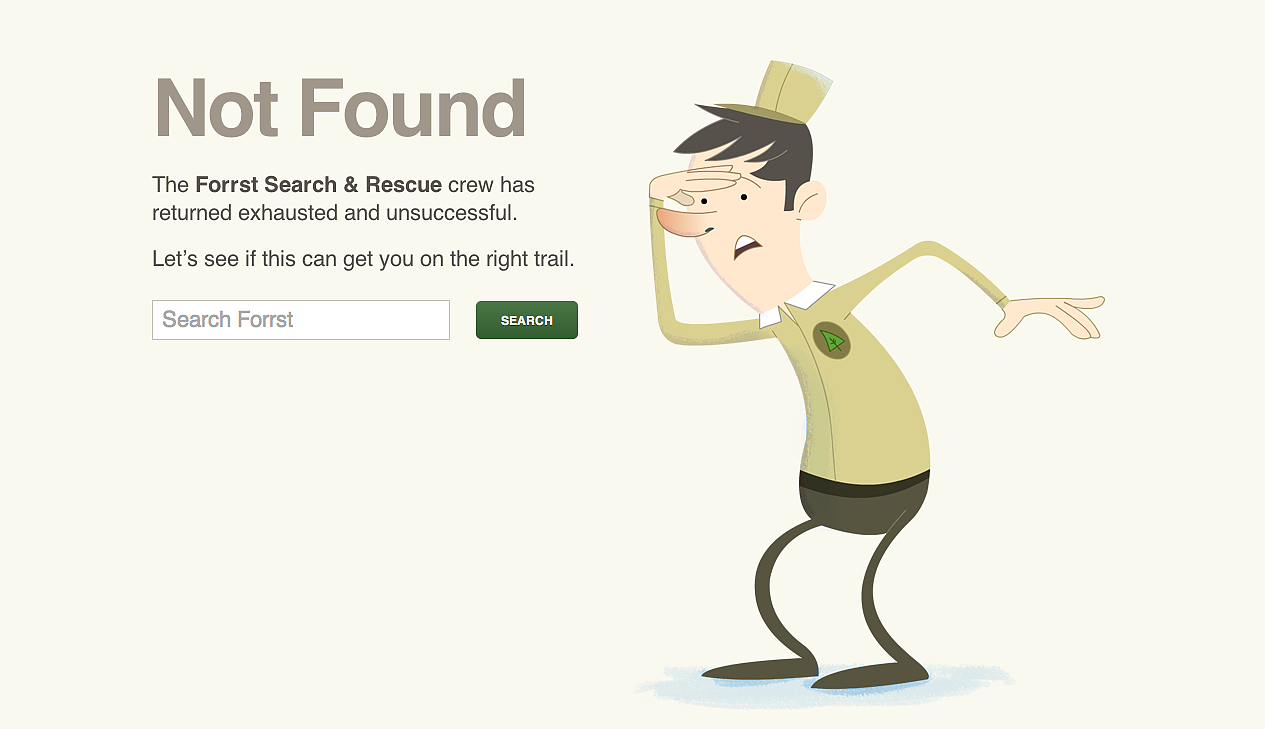 简单有趣的404画面欣赏