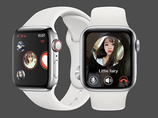 CP apple watch application display