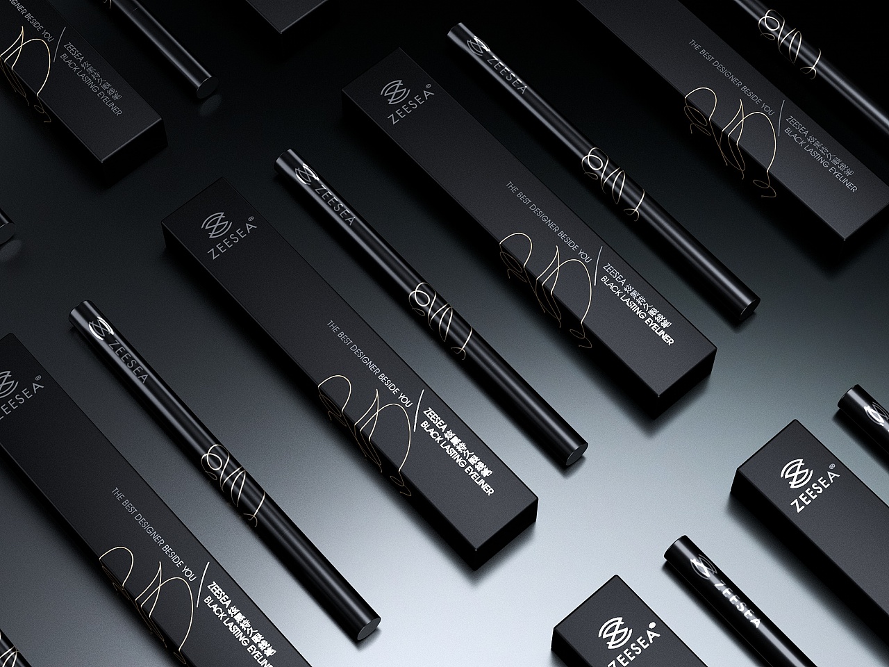 zeesea品牌眼线笔包装升级设计