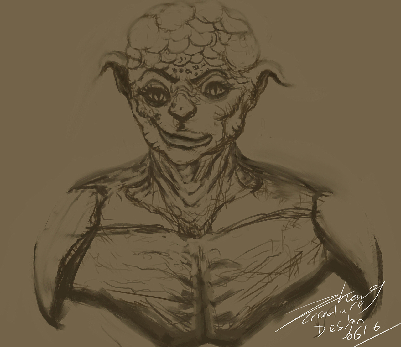 【板绘】角色设计练习