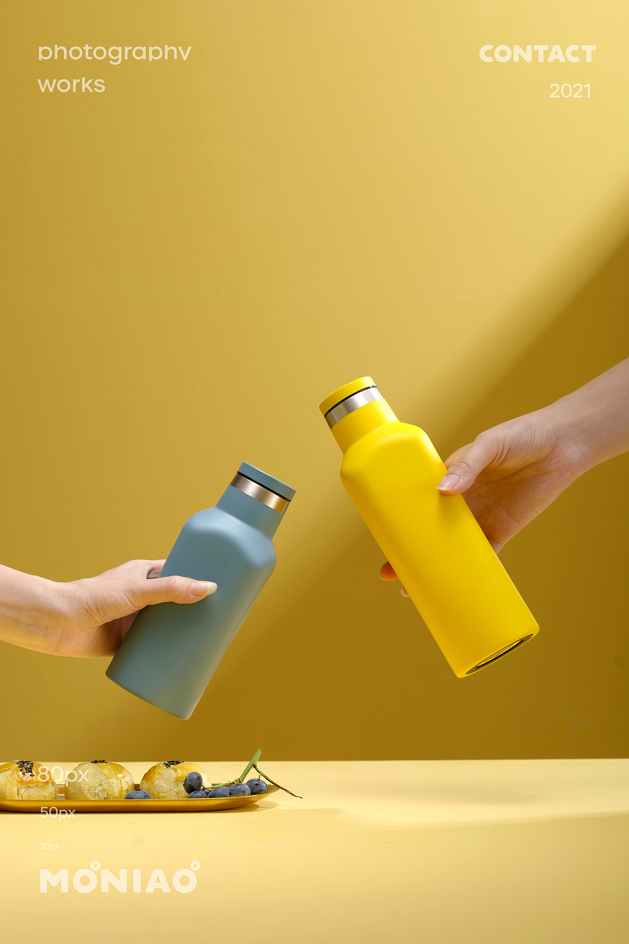 保温杯 | 迷人的黄色 |（图ZMjYwODc4NDQ0） - 产品摄影 - 站酷设计师百花摄影原创素材 - 站酷ZCOOL