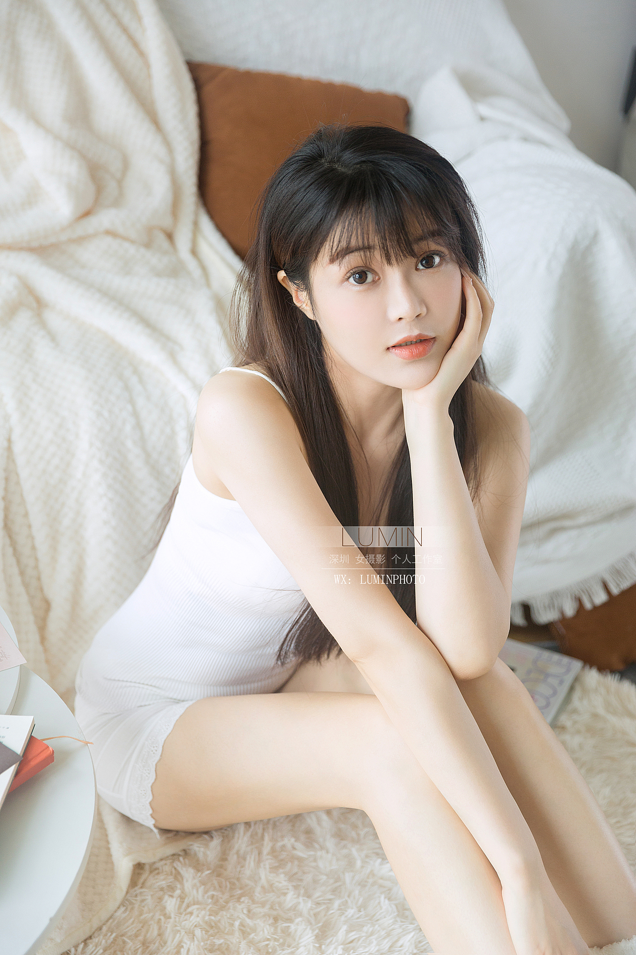 个人写真摄影 少女风 居家 室内