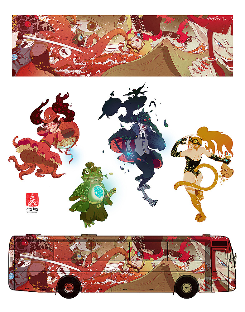 角色设计与衍生包装设计（图ZMTc2MjAwNjY0） - 商业插画 - 站酷设计师AIRaven原创素材 - 站酷ZCOOL