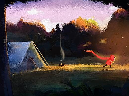 / 擁抱太陽 /（個人主頁-ZNDE5MzAxMTY=） - 商業(yè)插畫 - 站酷設(shè)計師Yanan大大發(fā)原創(chuàng)素材 - 站酷ZCOOL