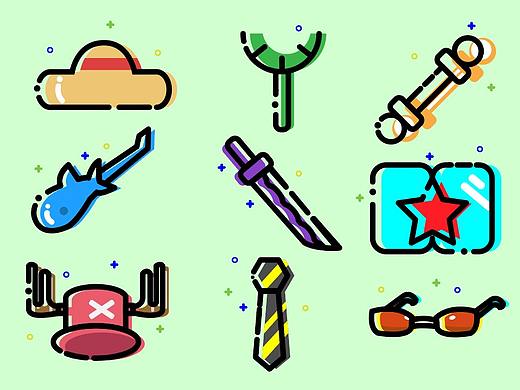 海贼王mbe风格图标