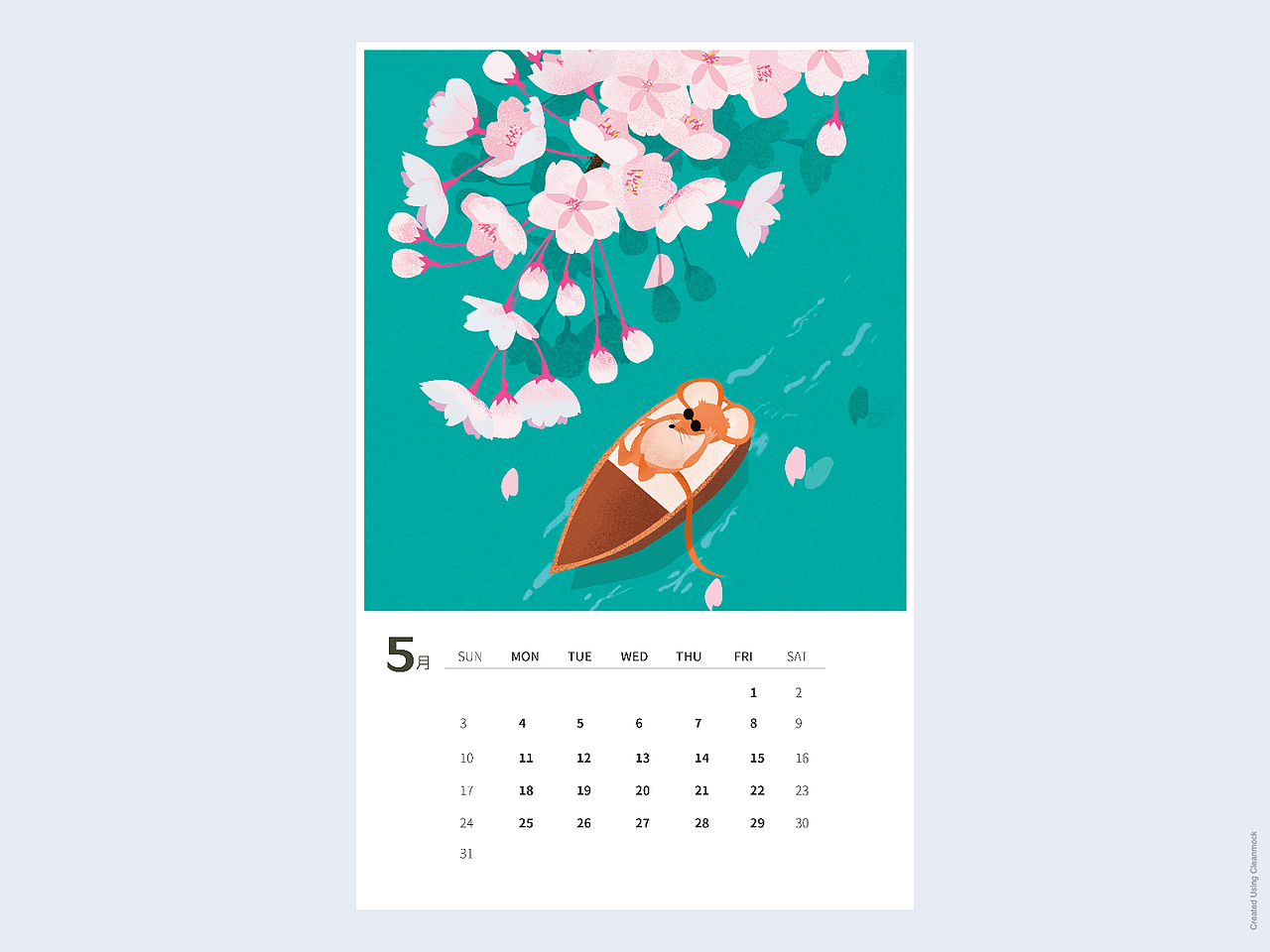 2020年鼠年台历插画设计（图ZMTg3NDQ4MjYw） - 商业插画 - 站酷设计师桔子大人了原创素材 - 站酷ZCOOL