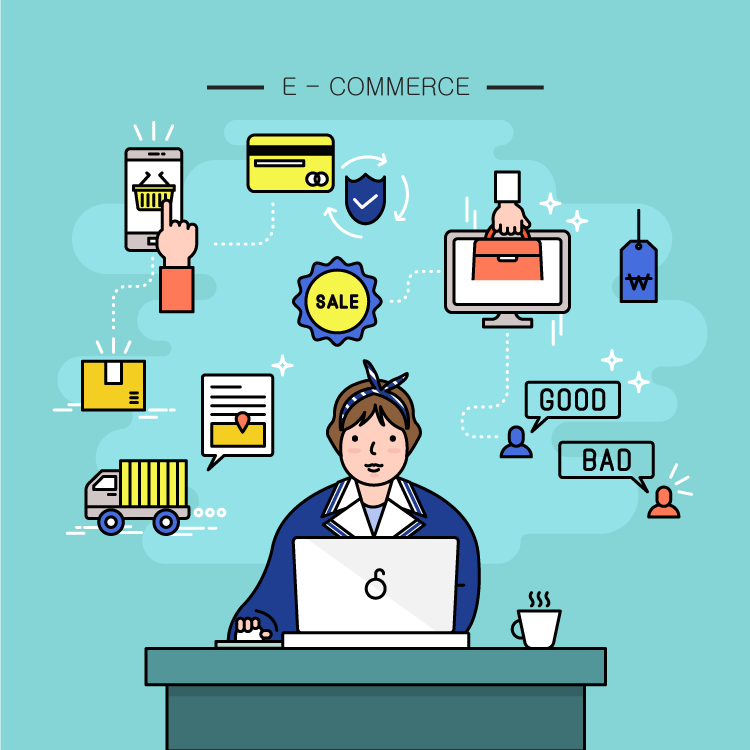 互联网IT职业人物插画（图ZMjIwMTM5MTgw） - 创作习作 - 站酷设计师越前龍馬原创素材 - 站酷ZCOOL