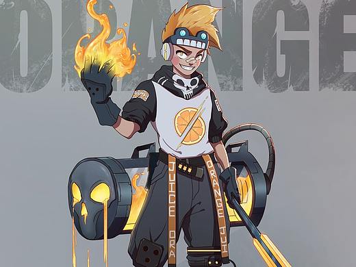 业余设计练习——橘子酱