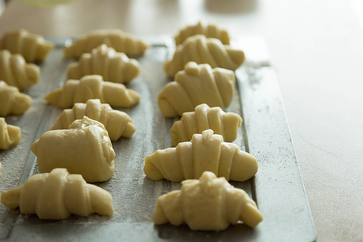 初五迎财神--黄金丹麦牛角面包