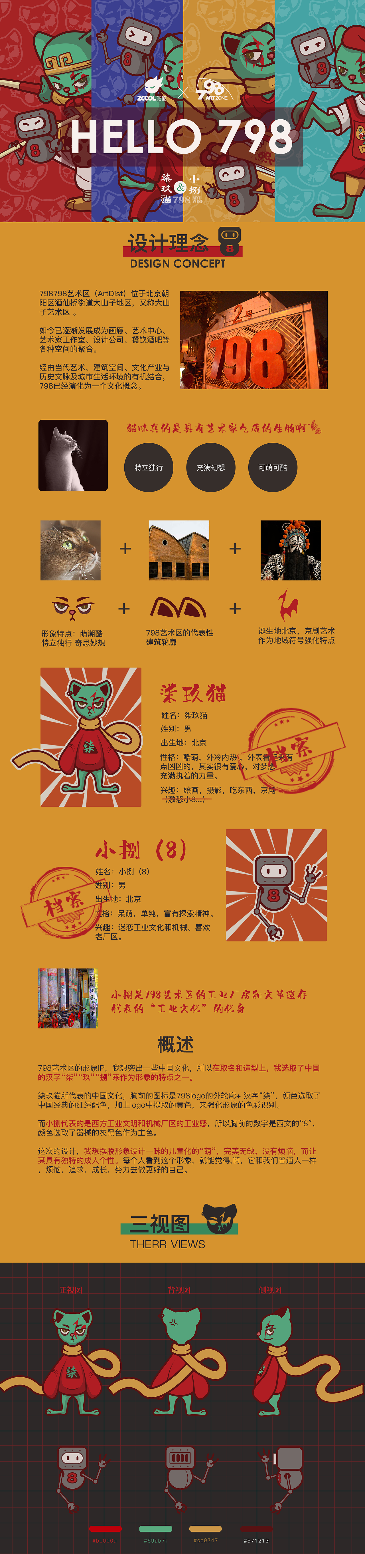 柒玖猫与小捌-798形象设计（图ZMjA5NjY2MTA0） - IP形象 - 站酷设计师文叨叨叨原创素材 - 站酷ZCOOL