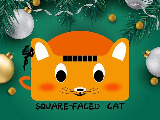 寬臉貓（個人主頁-ZNDE3NzczMDQ=） - 圖案 - 站酷設(shè)計師小瓶子啦啦啦原創(chuàng)素材 - 站酷ZCOOL