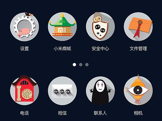 手機(jī)主題-千與千尋（個(gè)人主頁-ZMjY1MTcyMjQ=） - 主題/皮膚 - 站酷設(shè)計(jì)師排骨排骨醬原創(chuàng)素材 - 站酷ZCOOL