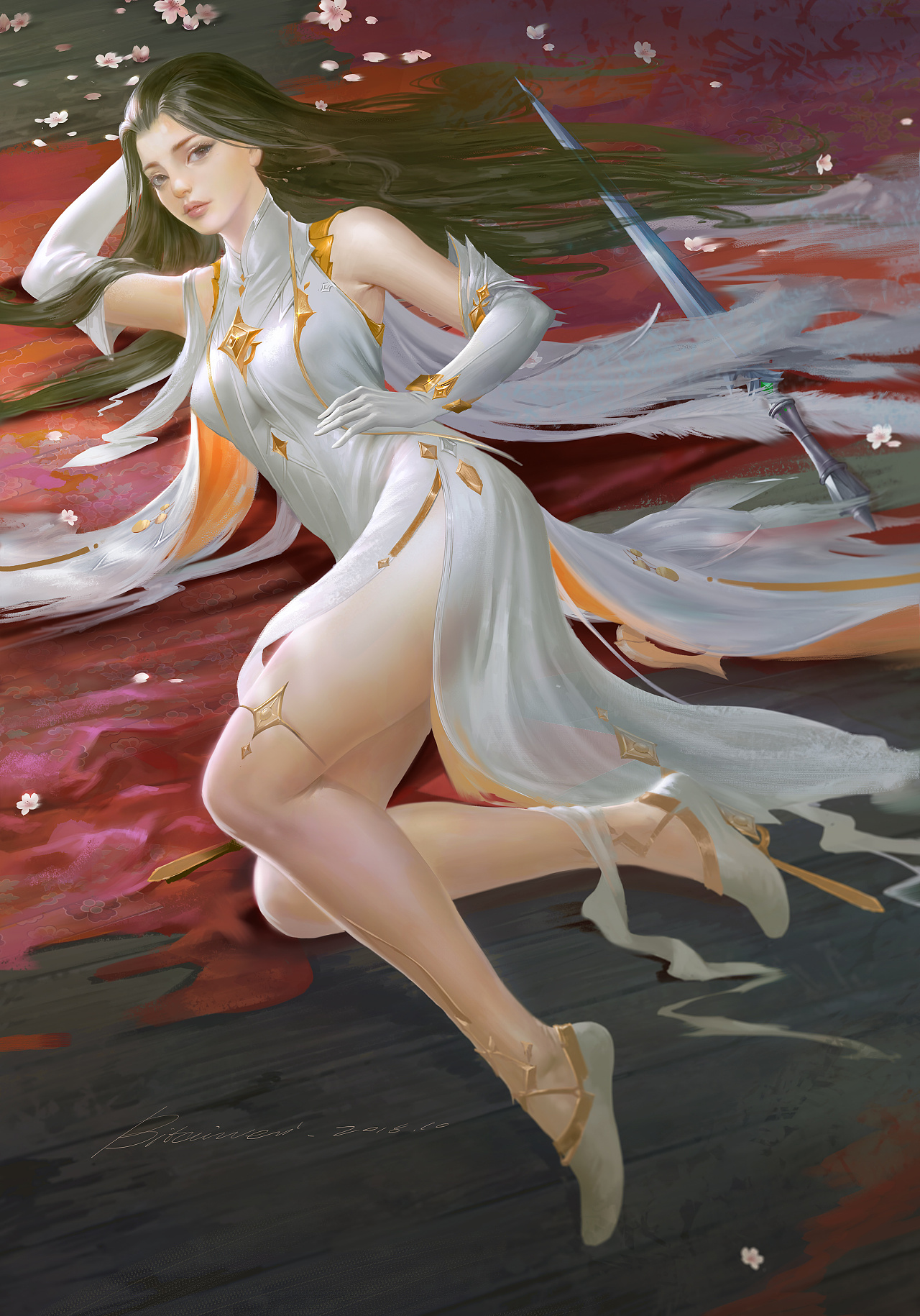 女剑客-带视频过程