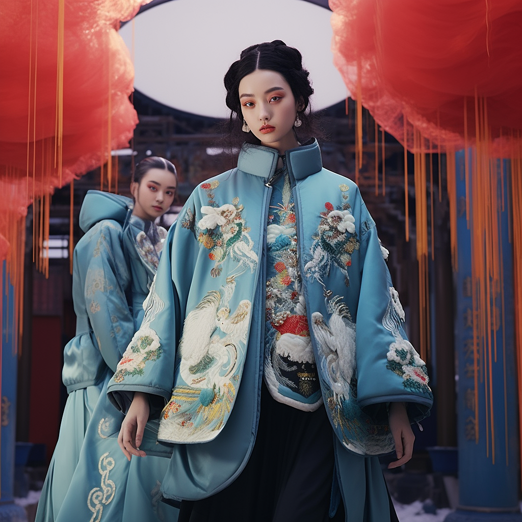 Ai中式服装设计第九期