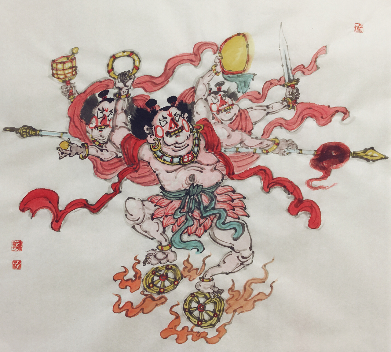 【哪吒三太子】朝阳 |                      