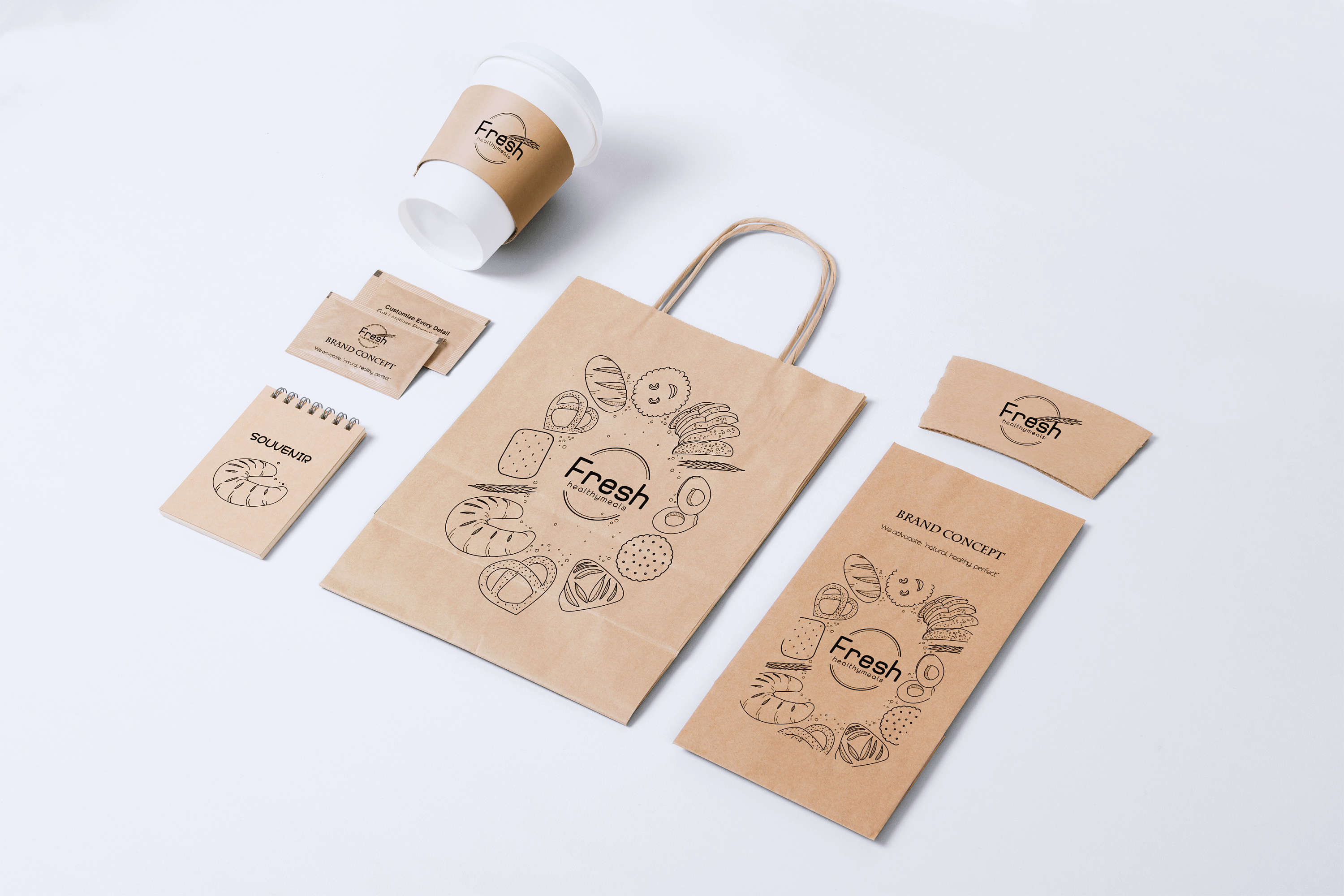 甜品店品牌包装设计