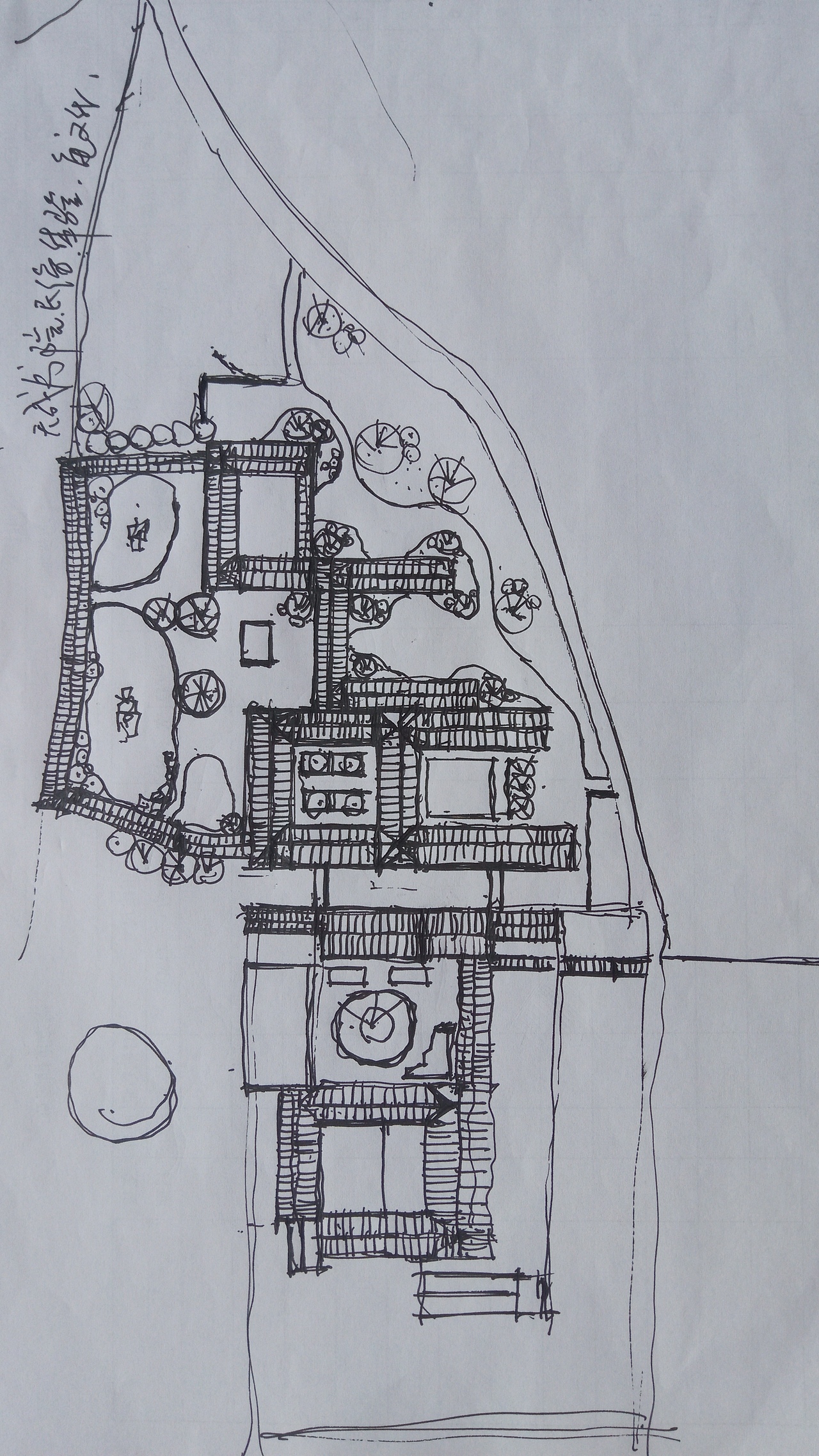 某乡村旅游规划概念草图