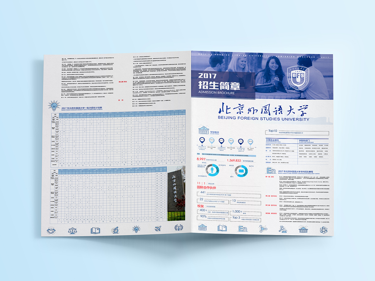 北京外国语大学招生简章制作