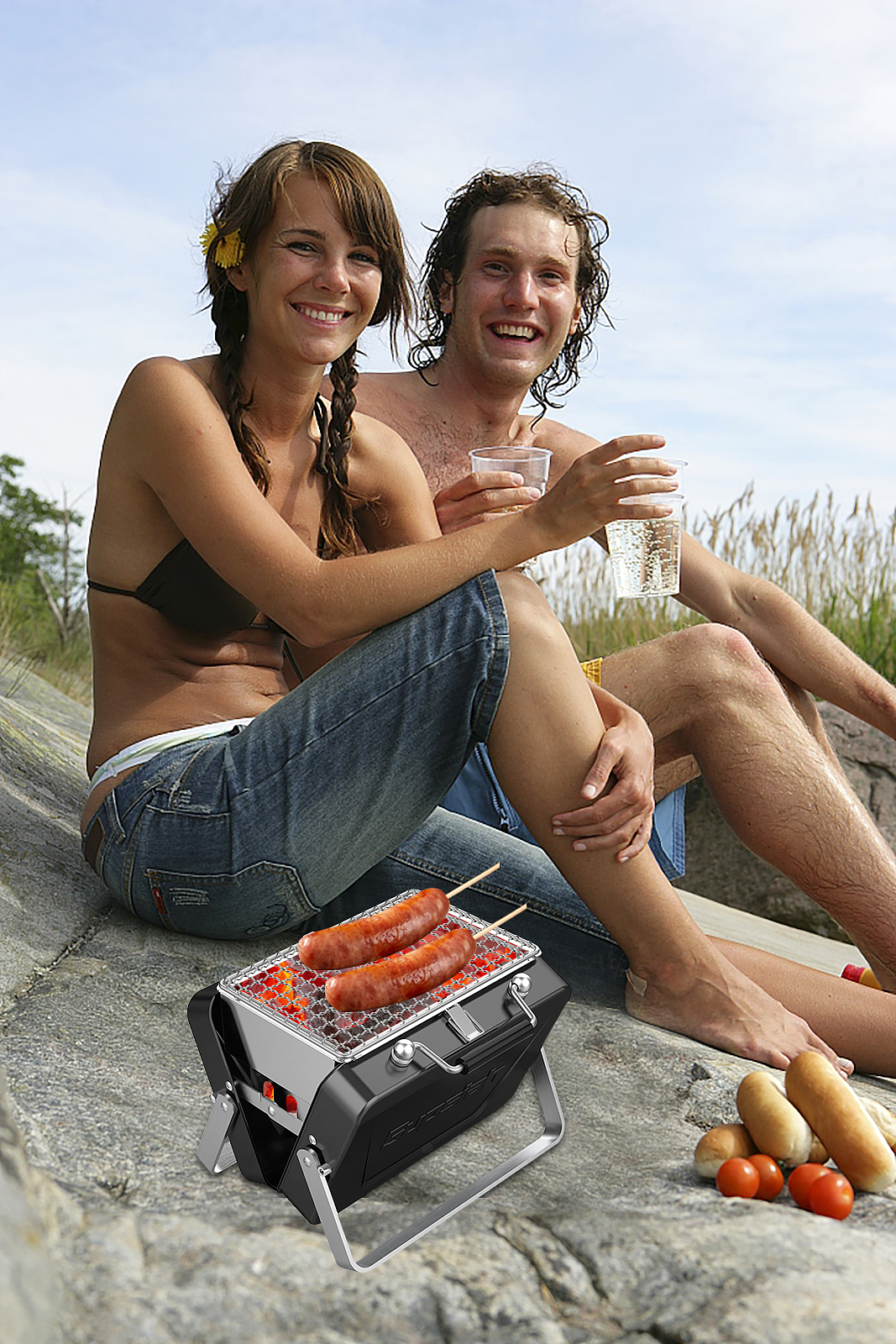 迷你户外烧烤架