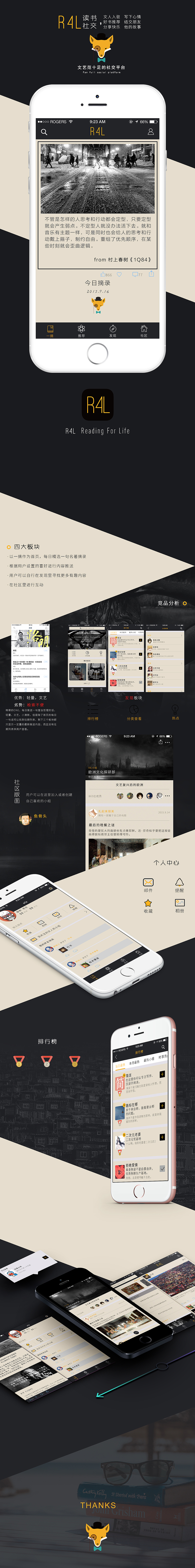 R4L APP读书 社交（图ZNjA2NTk2Njg=） - APP界面 - 站酷设计师谢索原创素材 - 站酷ZCOOL