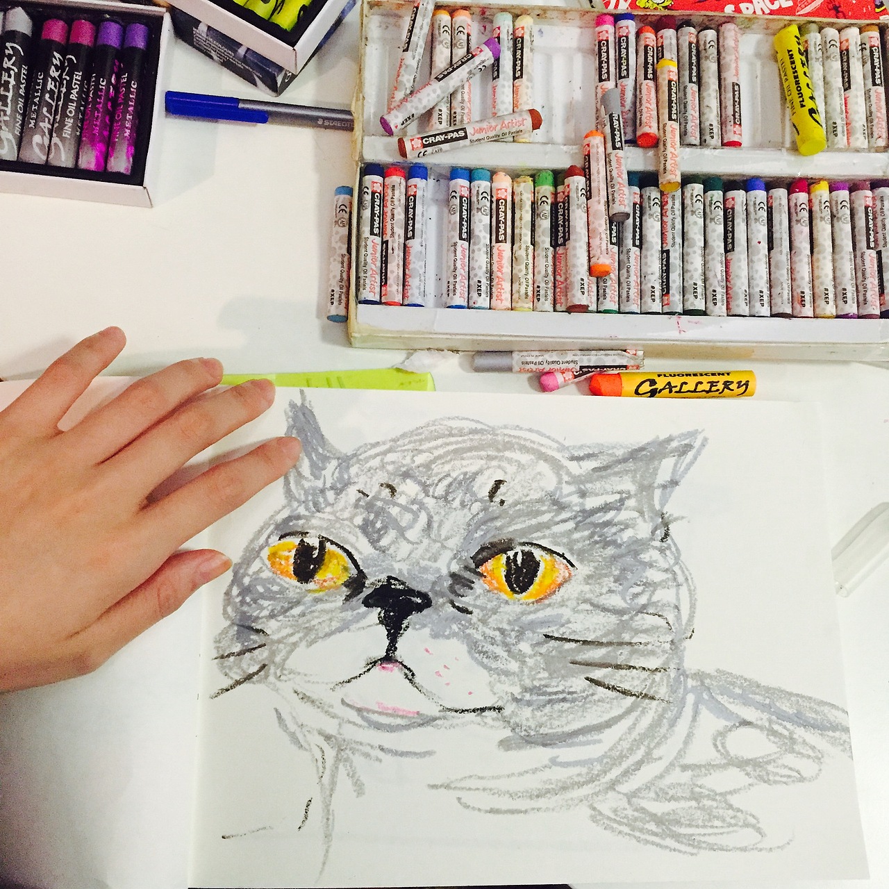 猫咪不高兴了（图ZNzk1NzE4ODg=） - 儿童插画 - 站酷设计师blingblingkang原创素材 - 站酷ZCOOL