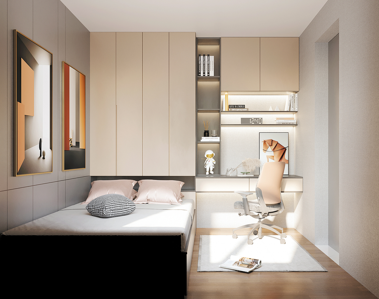 保利江山樾167m²现代风格|小羊绘图|时创装饰设计（图ZMjg0NzUwNTQ0） - 家装设计 - 站酷设计师昔日的美原创素材 - 站酷ZCOOL