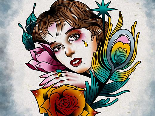 成都纹身/成都纹身店/成都纹身培训/new school/刺青