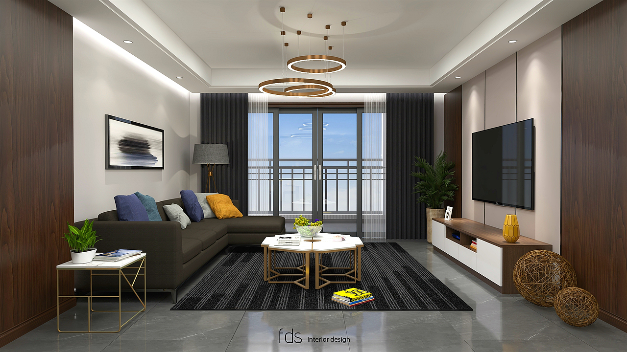 FDS| 南京江枫园现代风格效果表现