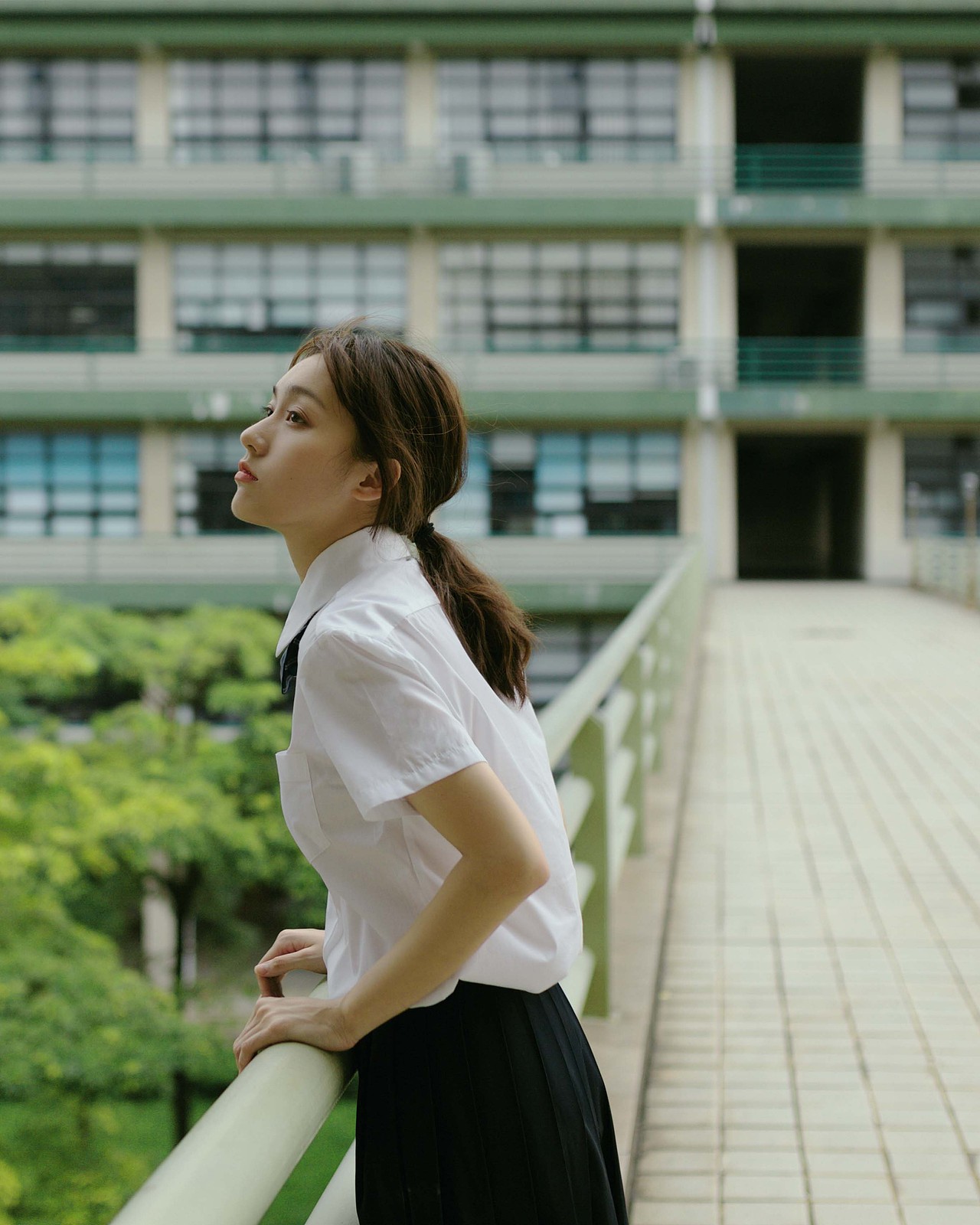 风轻轻吹十七岁的jk