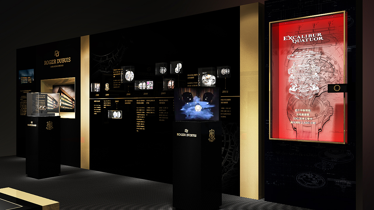 ROGER DUBUIS（图ZMTgwNDAyODQ=） - 展陈设计 - 站酷设计师jeson1900原创素材 - 站酷ZCOOL