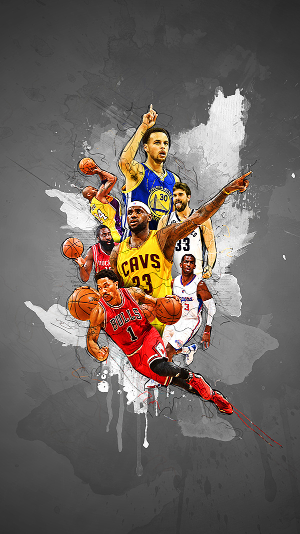 nba全星趴|平面|图案|jackweng - 原创作品 - 站酷 (zcool)