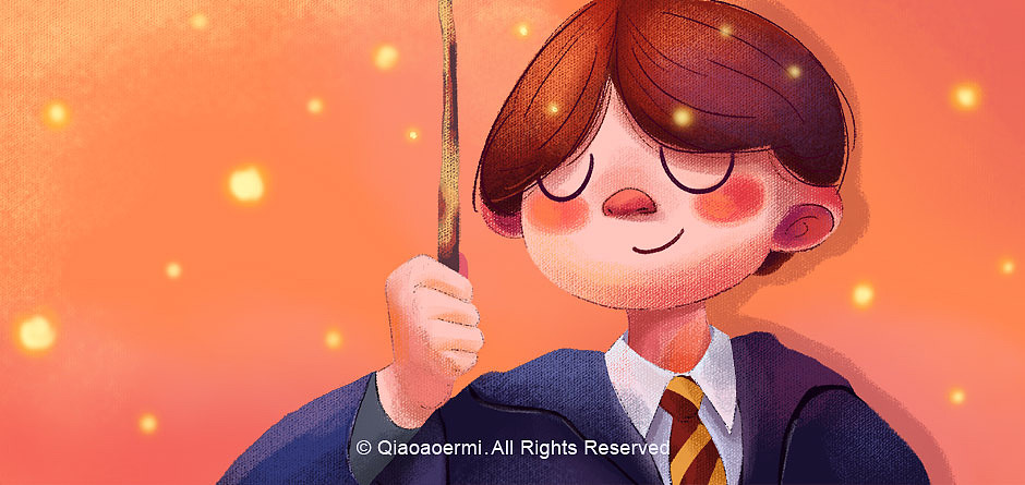 电影小插画哈利波特