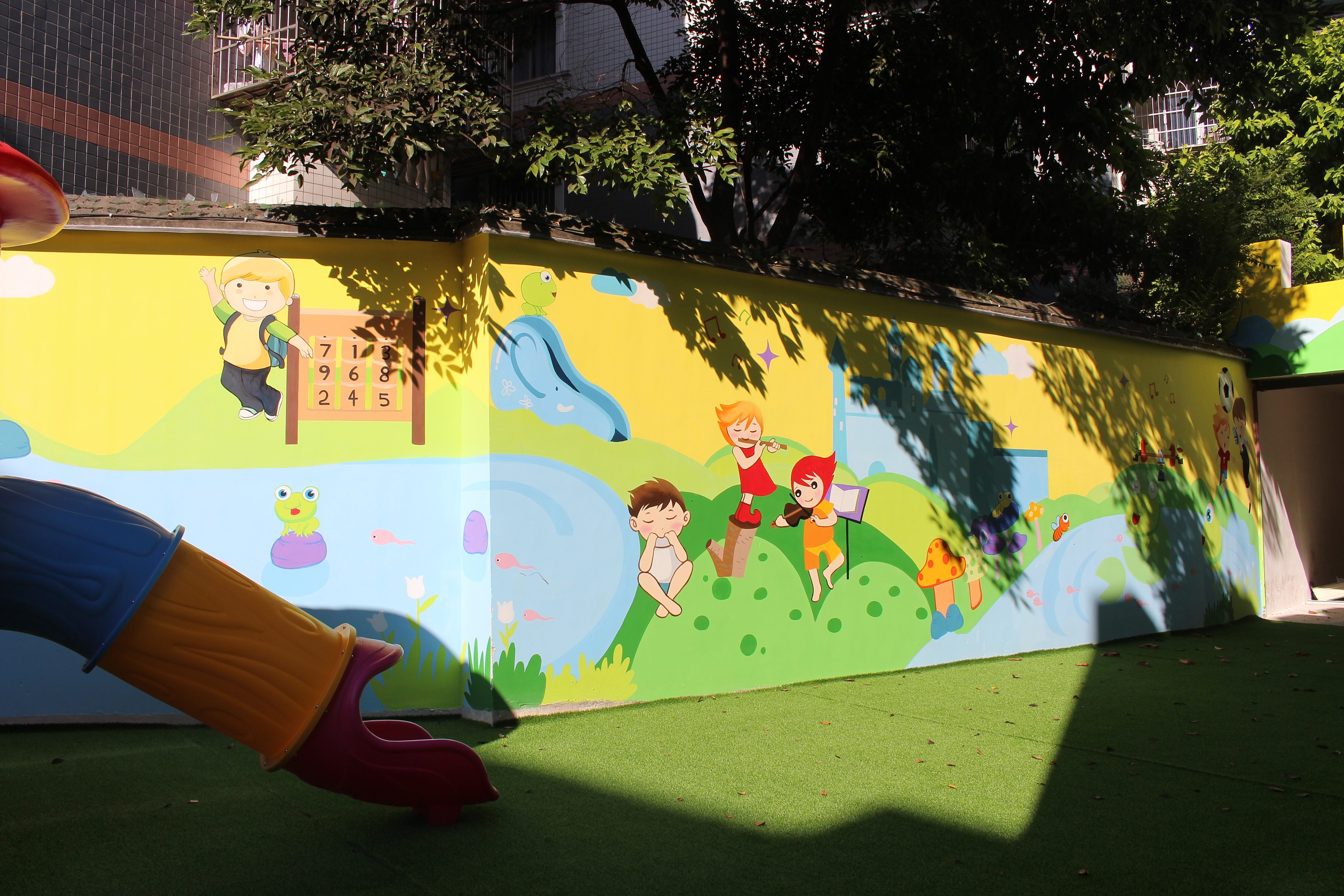 校园文化墙墙绘素材壁画素材重庆墙绘手绘墙墙绘