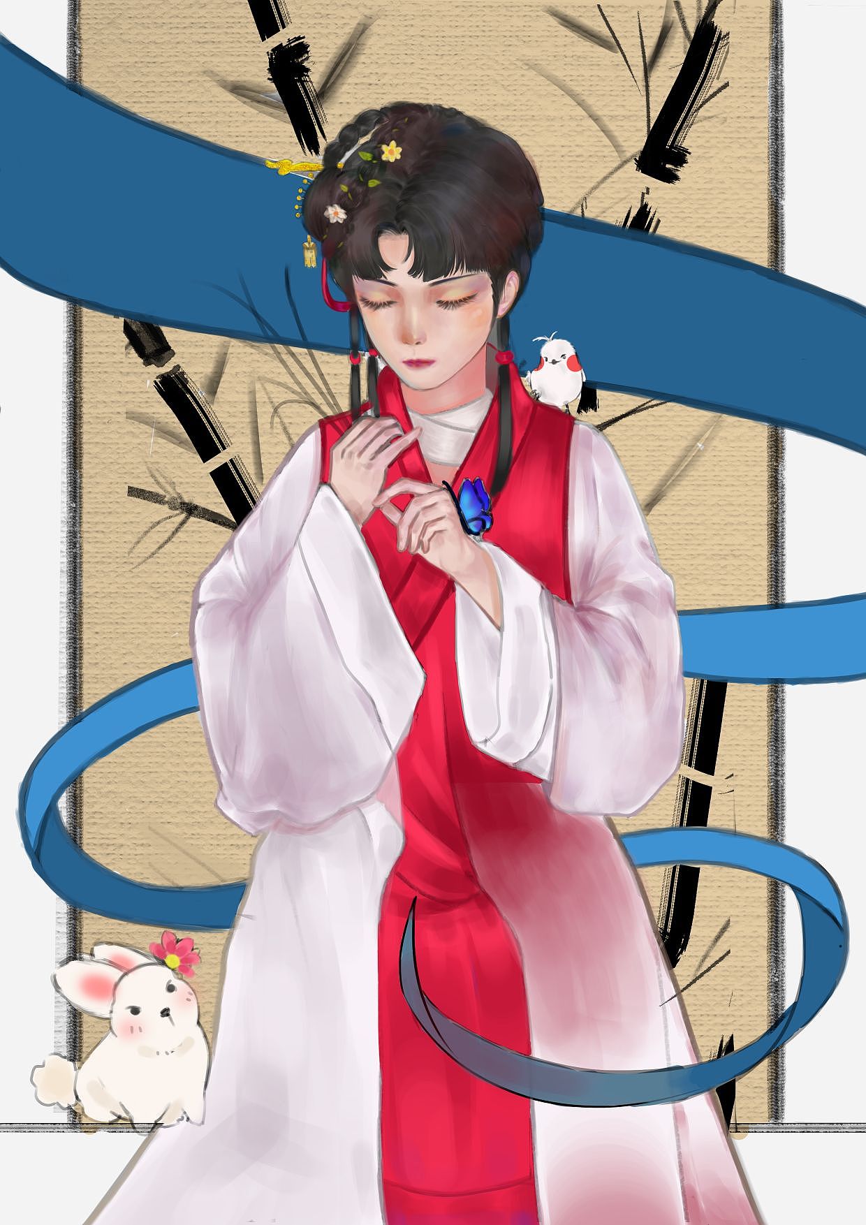 以前的一些插画