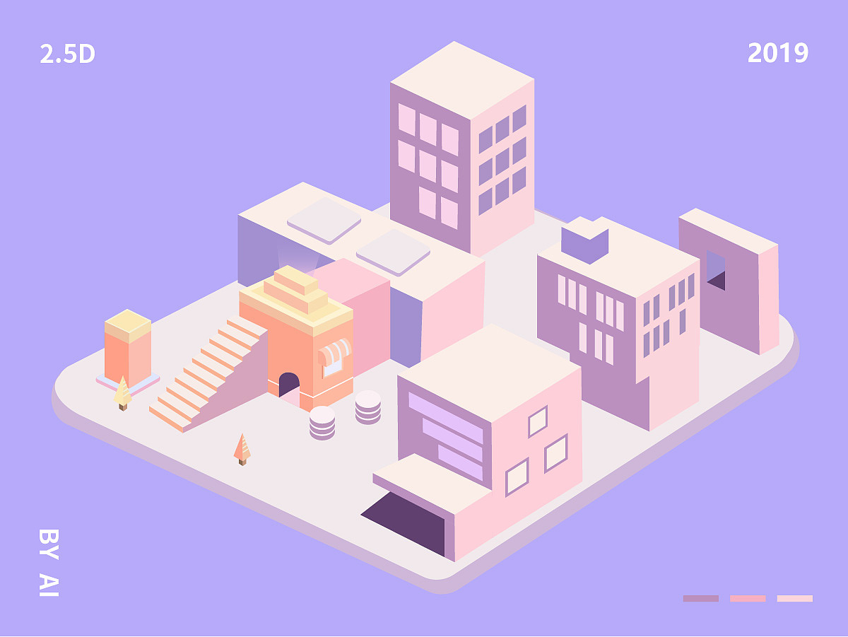 2.5D作品（图ZMTQ0NTA3NjM2） - 其他平面 - 站酷设计师只是你only原创素材 - 站酷ZCOOL