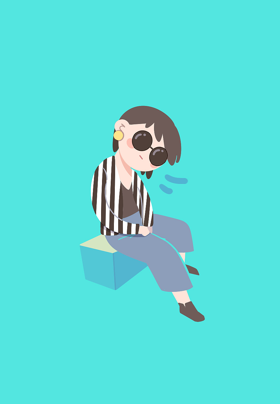 尝试一下不同的风格画自己