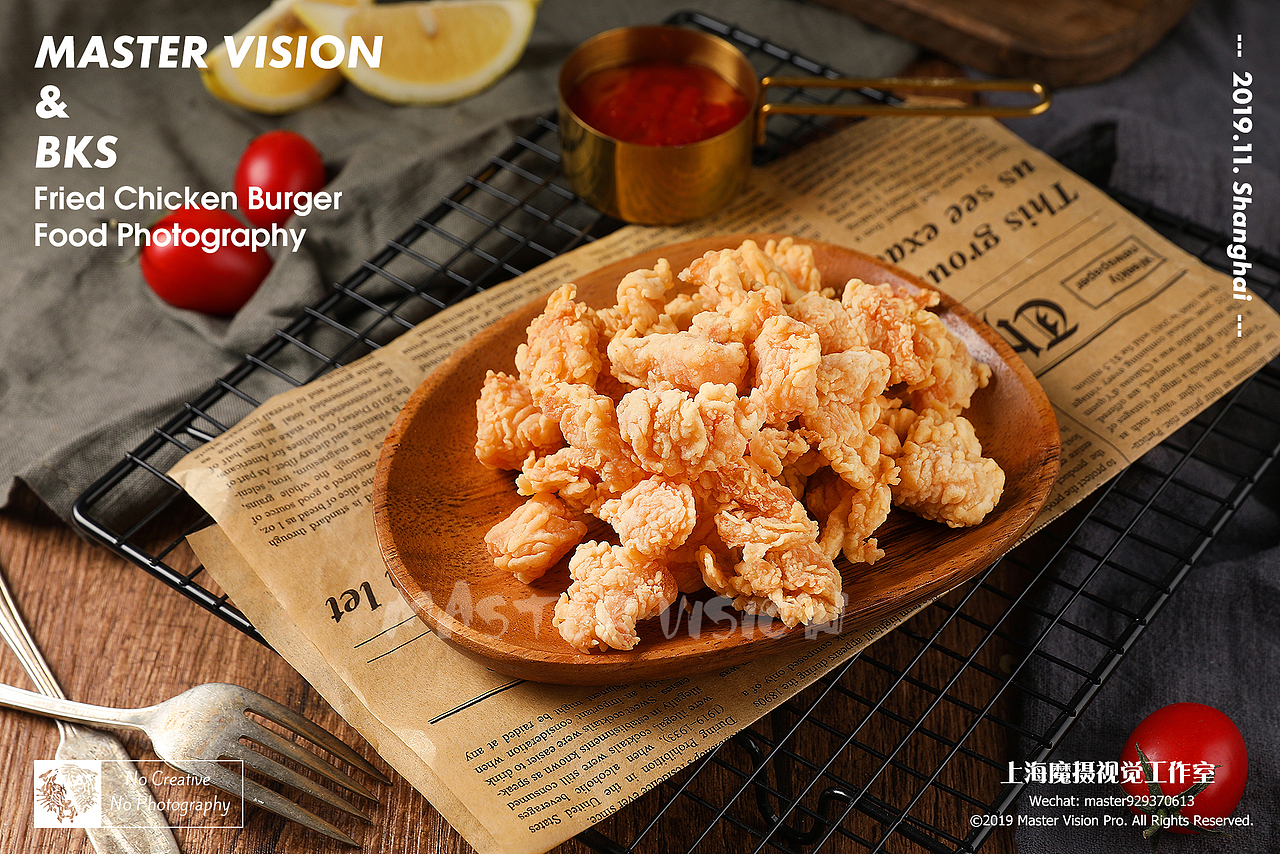 炸鸡汉堡薯条鸡排快餐系列｜美食摄影｜上海魔摄视觉（图ZMTkzNDkxOTA4） - 产品摄影 - 站酷设计师MasterVision魔摄原创素材 - 站酷ZCOOL