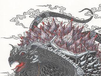 2018.11.26毣柞山海之南山经-杻阳山之玄龟（个人主页-ZMzE2NTcwMDg=） - 概念设定 - 站酷设计师毣余原创素材 - 站酷ZCOOL