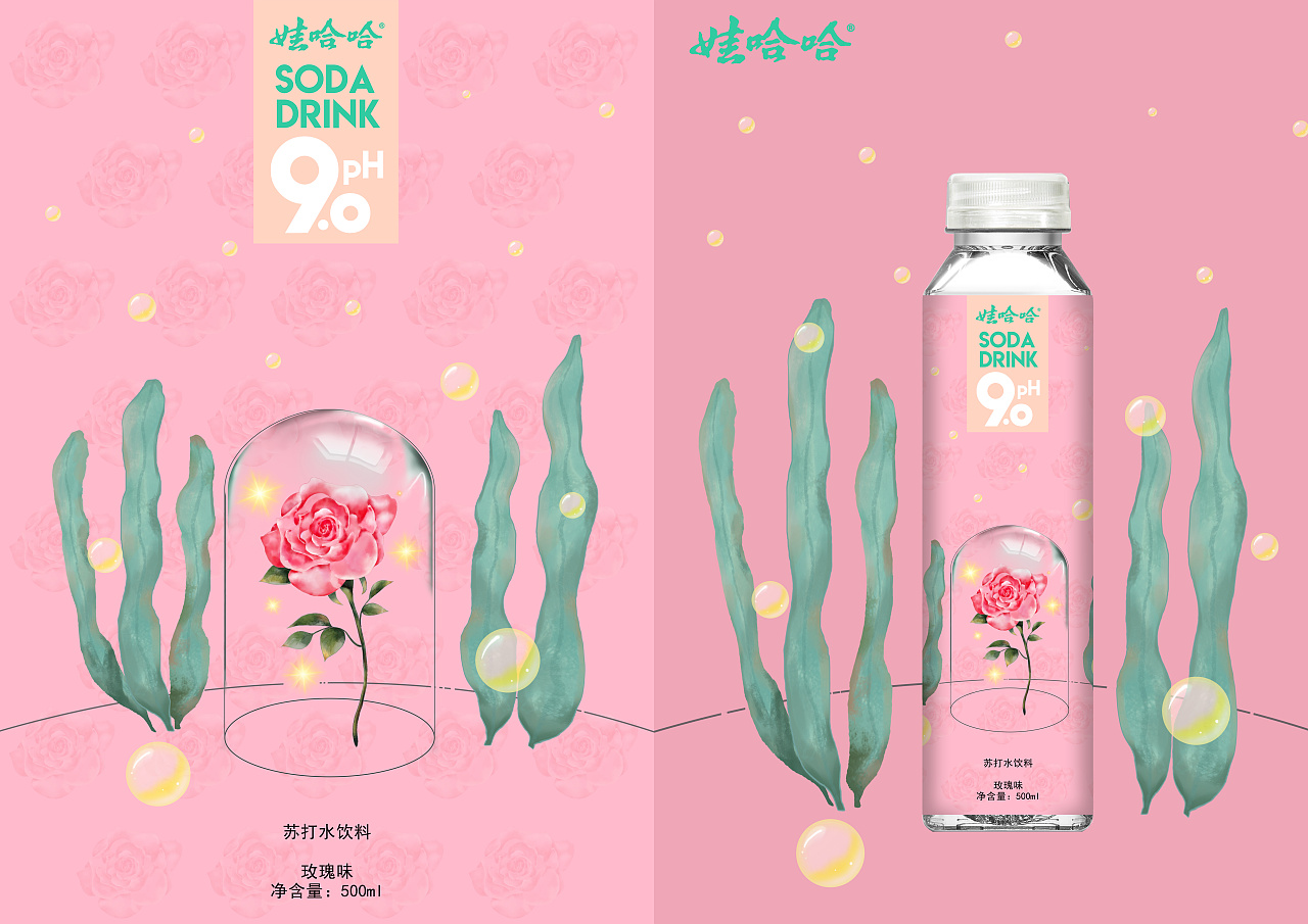 【2020-04-01存档】娃哈哈ph9.0苏打水包装设计项目